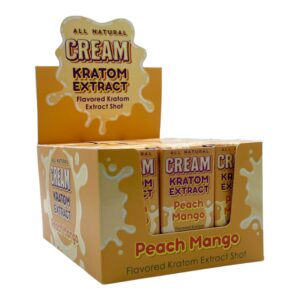 Cream Kratom Peach Mango Shot