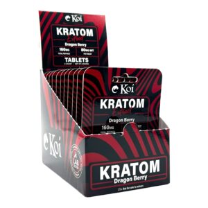Koi Kratom Extract Tablets Dragon Berry