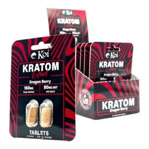 Koi Kratom Extract Tablets Dragon Berry