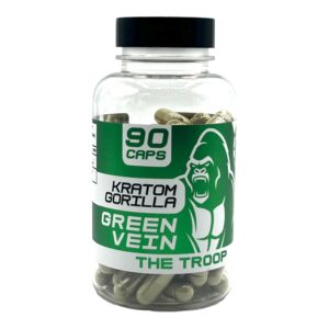Kratom Gorilla Kratom Capsules Green Vein