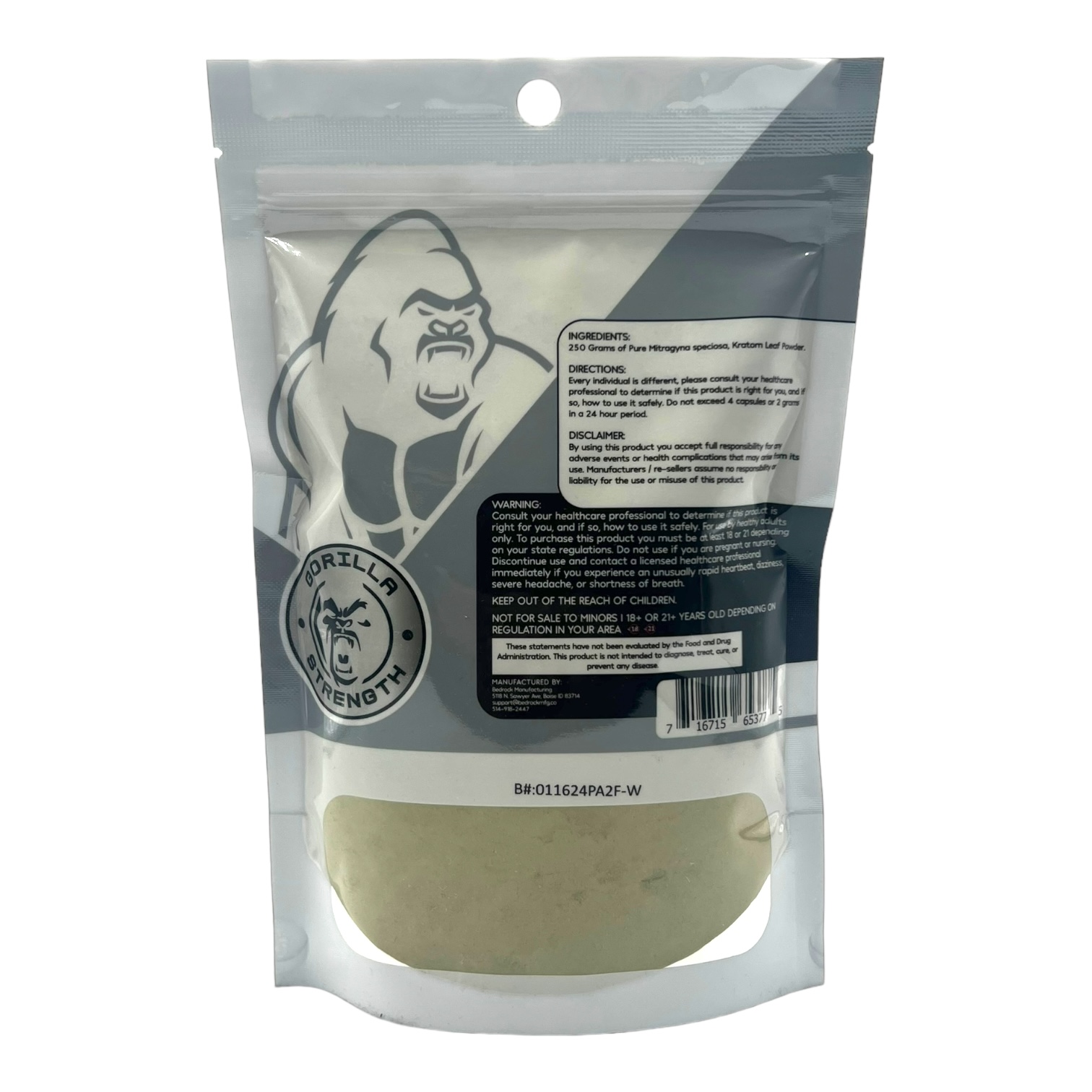 Kratom Gorilla Kratom Powder White Vein