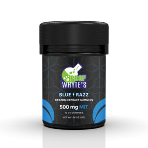 Prof Whyte's Kratom Gummies Blue Razz