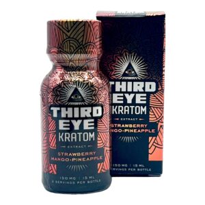 Third Eye Kratom Extract Shot Strawberry Mango Pineapple