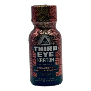 Third Eye Kratom Extract Shot Strawberry Mango Pineapple