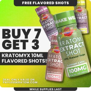 Kratomyx Blue Raspberry Kratom Extract Powder (Deal Buy 8 Get 2)