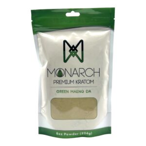 Monarch Green Maeng Da Kratom Powder
