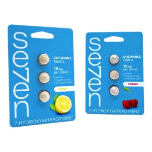 Se7en 7-Oh Kratom Tablets Lemon