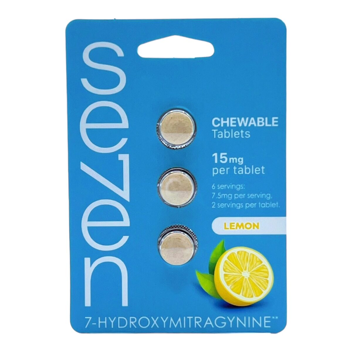 Se7en 7-Oh Kratom Tablets Lemon