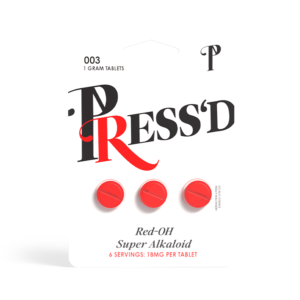 Press'D Kratom Red-OH 5X 7-OH