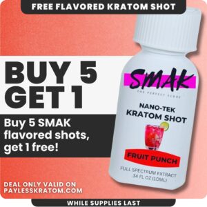 promo image or buy 5 get 1 SMAK shots (var 1)