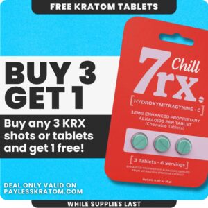 7rx Chill 7 OH Kratom Tablets