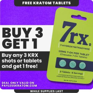 7rx 7 OH Kratom Tablets