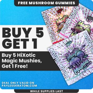 HiXotic Magic Mushies Dragonfruit Coconut 2CT