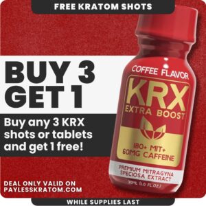 KRX Kratom Boost Shot