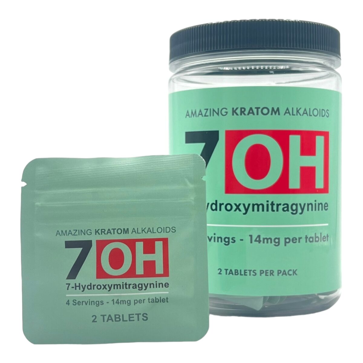 7 OH Kratom Tablets 2CT