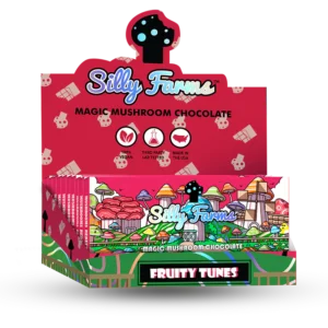 Silly Farms Fruity Tunes Magic Mushroom Chocolate Bar