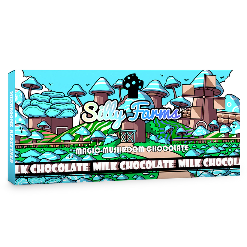 Milk Chocolate Magic Mushroom Chocolate Bar