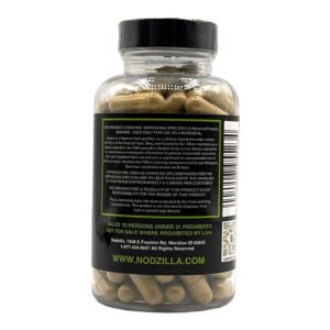 Nodzilla Green Malay Kratom Capsule