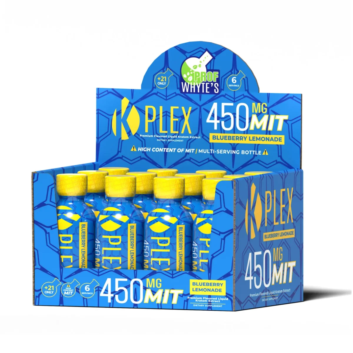 Prof Whytes K-Plex Liquid Kratom Extract Shots