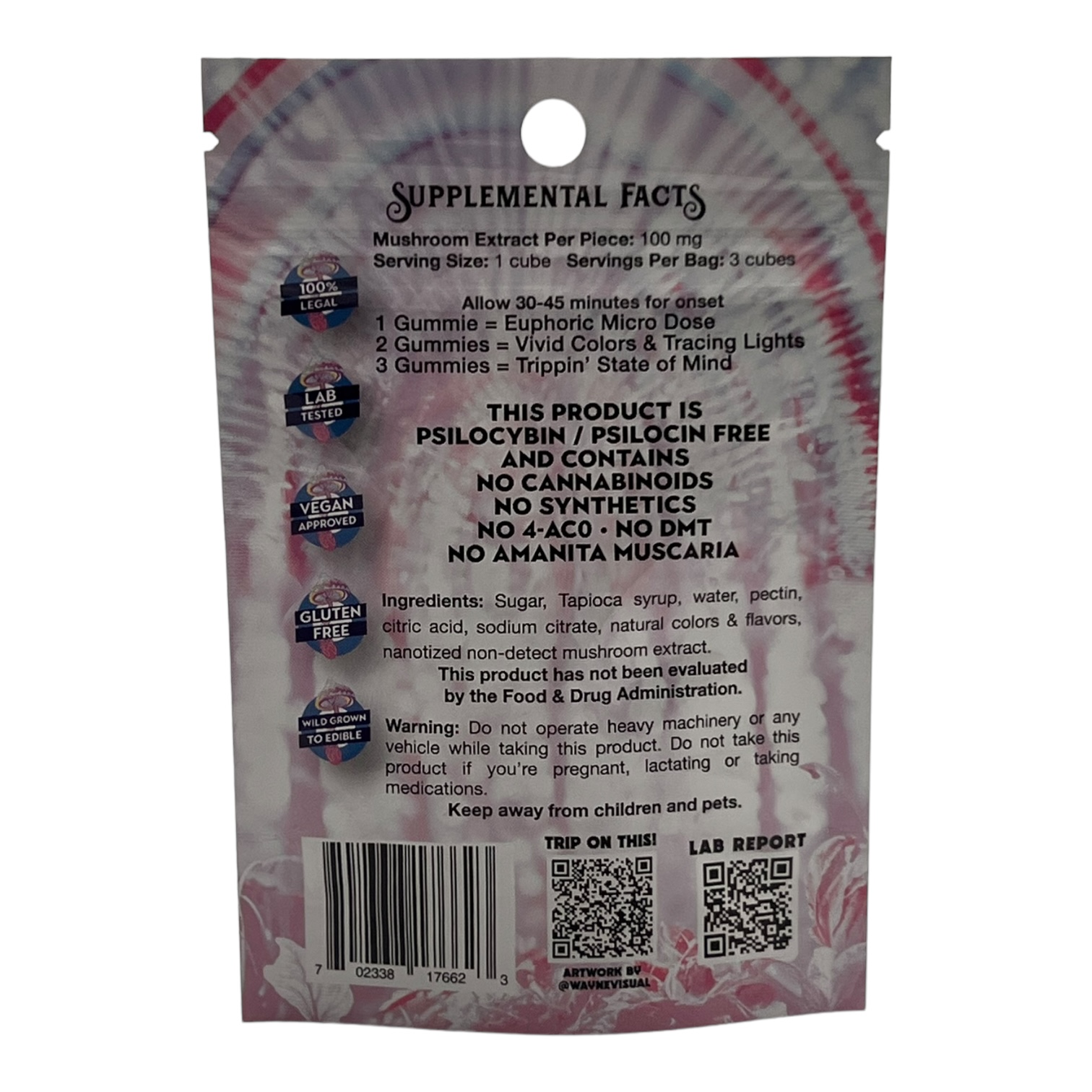 Trippin Ballz Mushroom Tropical Thunder