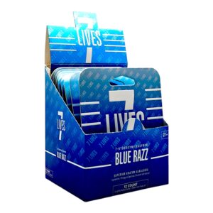 7 Lives Blue Razz 7 OH Kratom Tablets