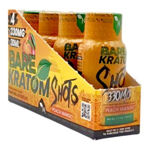 Bare Kratom Peach Mango Shot