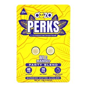 Dozo PERKS 7-OH Wild Mango Party Blend Tablets 20mg