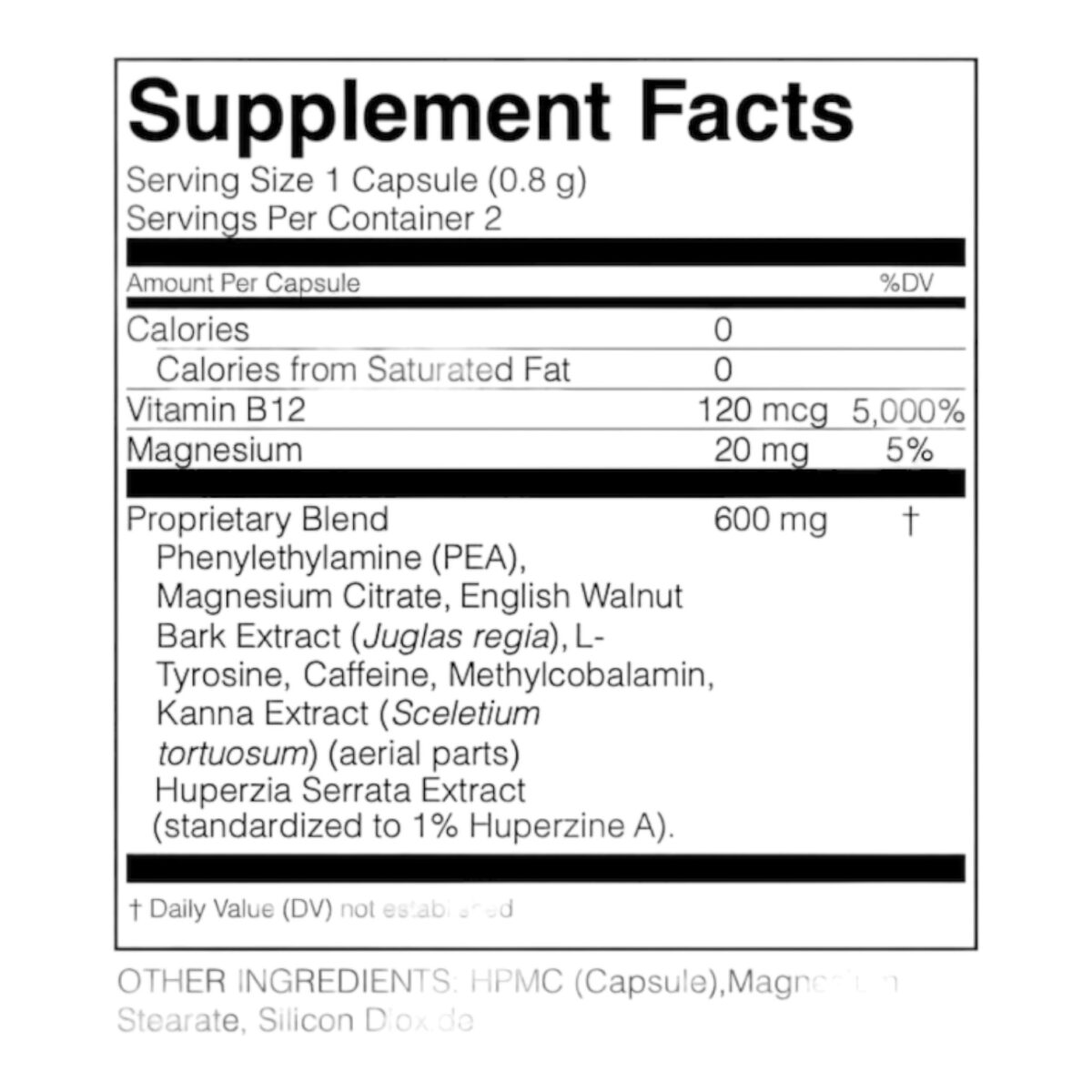 G-E-N Energy and Focus Caffeine Capsules