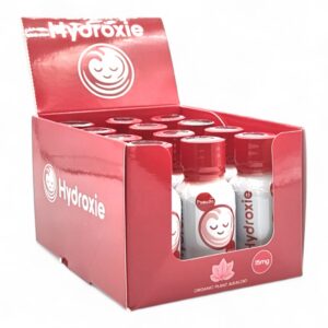 display box of Hydroxie Kratom Pseudo Shot 15mg Kratom 15mg 7-OH