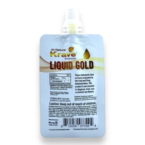 Krave Kratom Extract Liquid Gold Pouch Green Malay