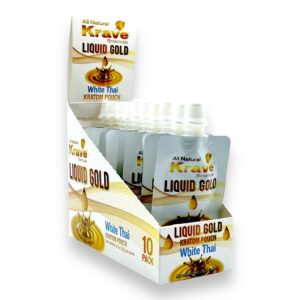 Krave Kratom Extract Liquid Gold Pouch White Thai