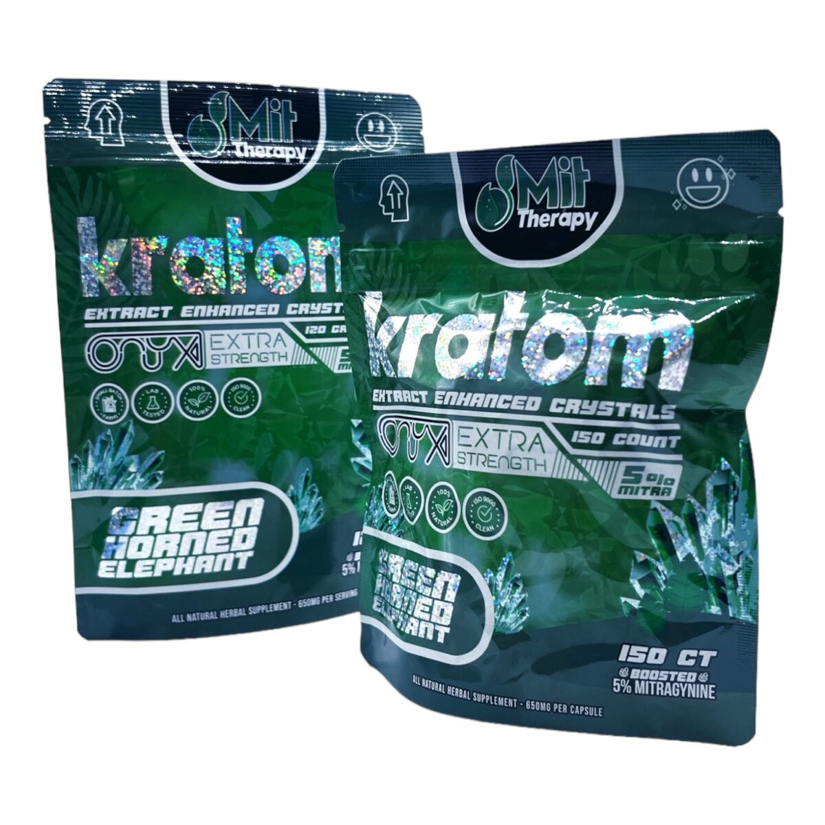 MIT Therapy Onyx Green Horned Elephant Kratom Powder