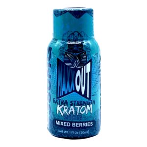 Maxxout Mixed Berries Extra Strength Kratom Shot