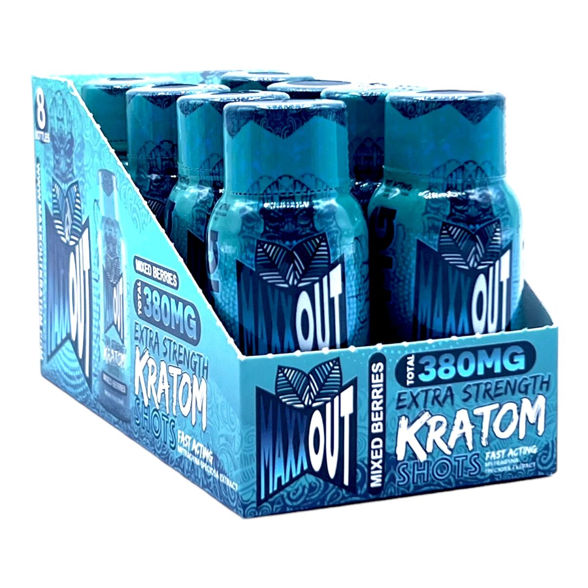 Maxxout Mixed Berries Extra Strength Kratom Shot
