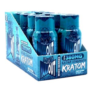 Maxxout Mixed Berries Extra Strength Kratom Shot