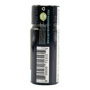 side of bottle of G-E-N Alpha Kratom Extract Shot 180mg MIT 10mL (var 2)