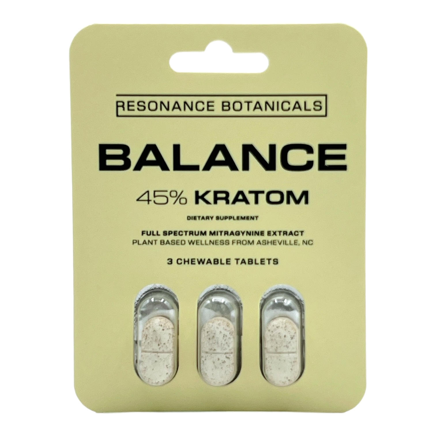 Introducing Balance, a meticulously crafted 45% Mitragynine extract designed to provide a harmonious blend of mild euphoria, relaxation, and calming effects. Perfect for those seeking a gentle yet effective way to unwind, Balance harnesses the natural power of kratom to give you a full spectrum of effects. Whether you are new to kratom or an experienced enthusiast, our 45% MIT extract is a perfect middle-of-the-road example of what kratom extract can do. If new to kratom, start with 1 chewable tablet, experienced kratom enthusiasts may take 2.