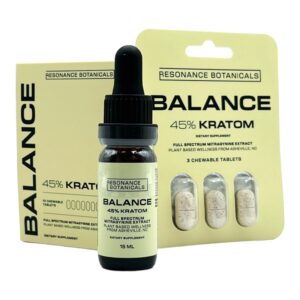 all variations and angles of Balance 45% Liquid Kratom Extract 150mg 15mL