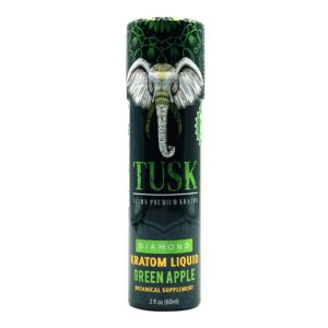 Tusk Kratom Diamond Extract Green Apple Shot
