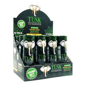 Tusk Kratom Diamond Extract Green Apple Shot