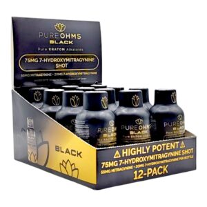 Pure OHMS Black 75MG 7 OH