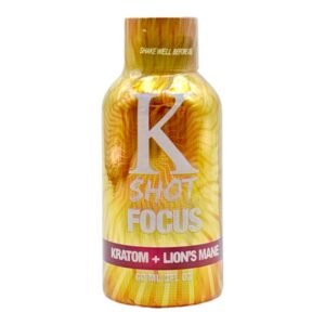 single bottle of K-Shot K Pow Kratom Cordyceps Capsules - 2 Count