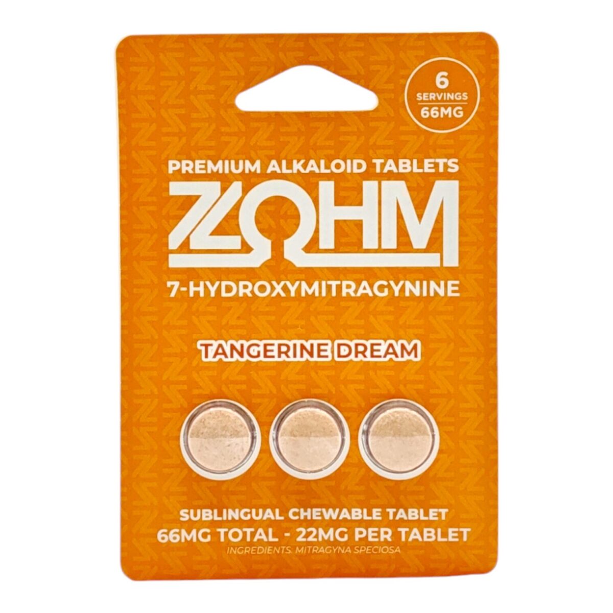 ZOHM 7 OH Tangerine Dream Tablets
