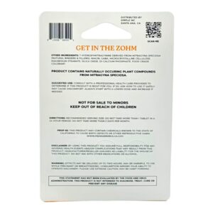 ZOHM 7 OH Tangerine Dream Tablets