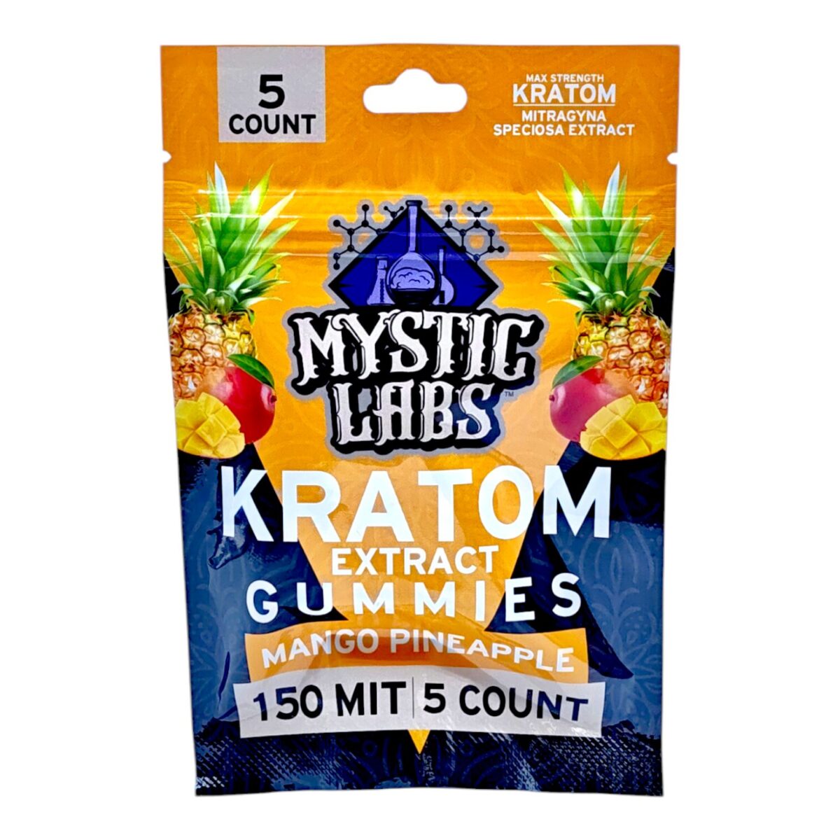 Mystic Labs Kratom Gummies Mango Pineapple