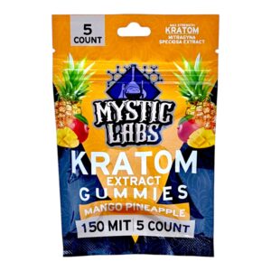 Mystic Labs Kratom Gummies Mango Pineapple