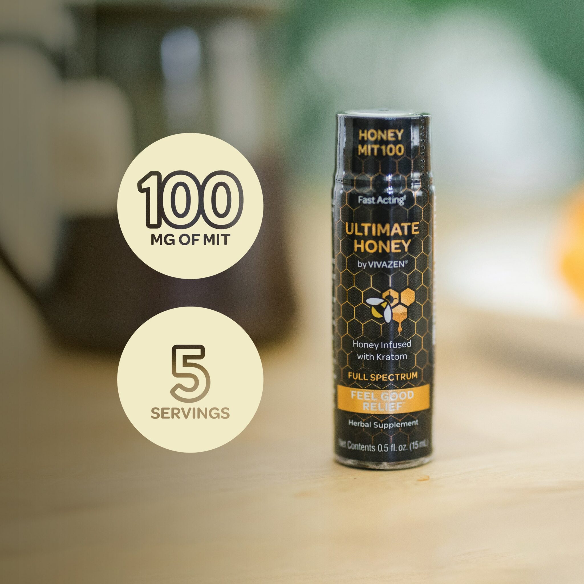 Vivazen Ultiamte Honey Mitt100 Shot 15mL