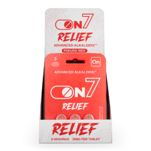 On7 Pseudo Red Relief Tablets 20mg