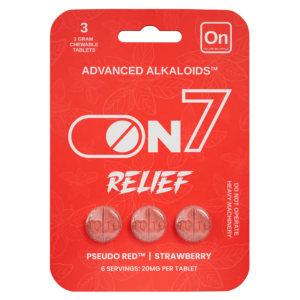 On7 Pseudo Red Relief Tablets 20mg