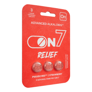 On7 Pseudo Red Relief Tablets 20mg